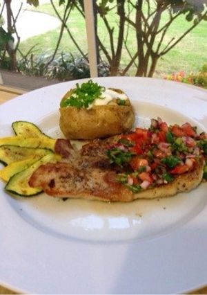 Pico de Galloと豚肉ソテー-レシピのメイン写真