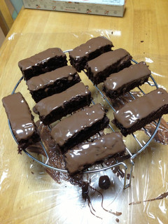 チョコがけ☆チョコケーキ-レシピのメイン写真
