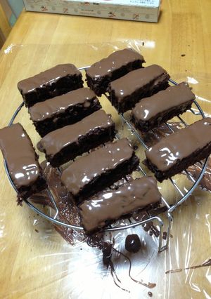 チョコがけ☆チョコケーキ-レシピのメイン写真