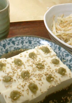 レンジで簡単＊深夜の柚子胡椒豆腐-レシピのメイン写真