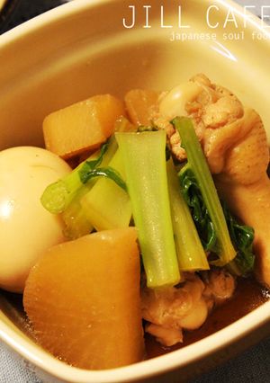 手羽元と大根の醤油煮&醤油卵-レシピのメイン写真