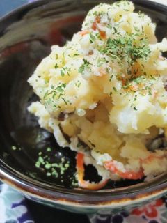 塩こんぶde人参ポテトサラダ柚子風味-レシピのメイン写真