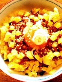 豪華納豆ご飯-レシピのメイン写真
