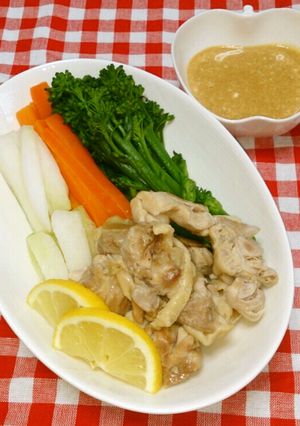 鶏肉のレモン蒸し-レシピのメイン写真