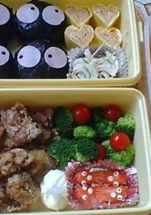 まっくろくろすけ☆手抜きにぎり-レシピのメイン写真