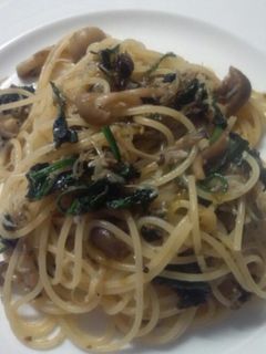 栄養たっぷり海苔の佃煮パスタ-レシピのメイン写真