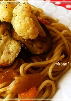 残ったカレーを使った時短カレーパスタ-レシピのメイン写真