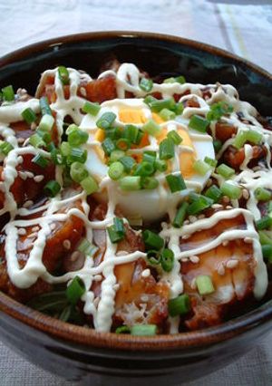 ☆鶏から揚げのピリ辛どんぶり☆-レシピのメイン写真