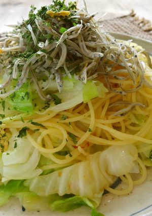 すぐ完成♪じゃこキャベツのペペロンチーニ-レシピのメイン写真