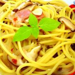 รูปของ 簡単☆ きのこのパスタ