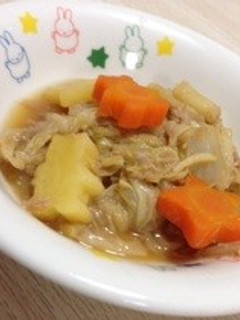 白菜のツナ缶煮♡-レシピのメイン写真