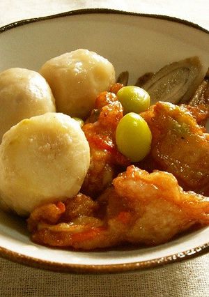里芋と加賀の揚げ物-レシピのメイン写真