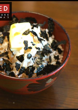欲望解放ズボラ飯！バター醤油香る海苔ご飯-レシピのメイン写真