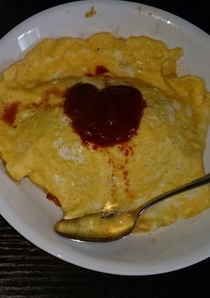 簡単オムライス(*´ω｀*)-レシピのメイン写真
