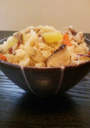根菜いっぱいウェイパーの炊き込みご飯-レシピのメイン写真