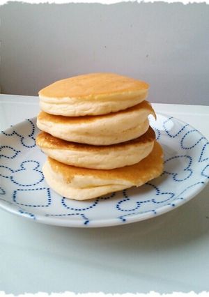 ふわ♡しゅわパンケーキ-レシピのメイン写真