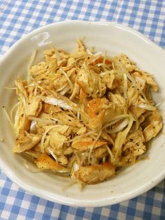 簡単おつまみ♪鶏肉と白髪ネギの和えもの-レシピのメイン写真