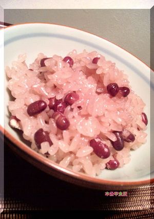 木公夲食反のお赤飯(圧力鍋)-レシピのメイン写真