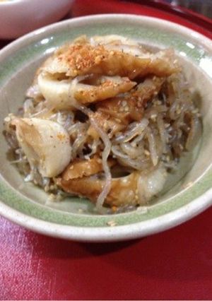 ちくわと糸こんにゃくのきんぴら-レシピのメイン写真