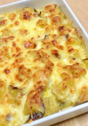 かんたん過ぎ！さつまいもグラタン-レシピのメイン写真