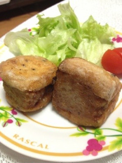 がんもどきの肉詰め-レシピのメイン写真