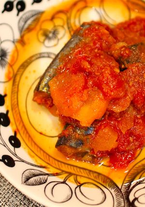骨までやわらか〜！サンマのトマト煮-レシピのメイン写真