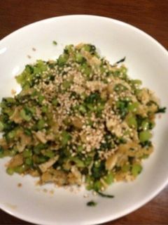 大根の葉とお揚げの炒め煮-レシピのメイン写真