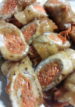 ★てりってり♪豚肉のにんじんロール★-レシピのメイン写真