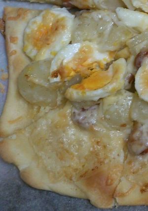 カリカリのピザ生地-レシピのメイン写真