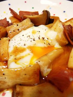 エリンギとベーコンのバター炒め-レシピのメイン写真