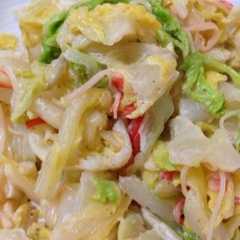 箸が止まらない！白菜の麺つゆマヨサラダ☆-レシピのメイン写真