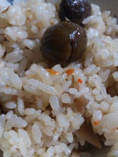 天津栗ご飯-レシピのメイン写真