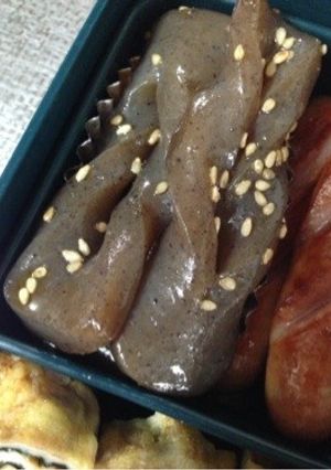 こんにゃくの甘辛煮-レシピのメイン写真