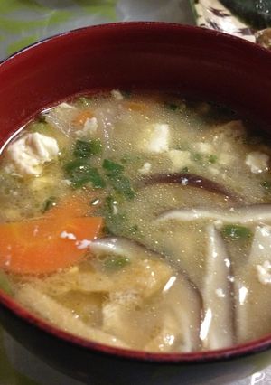 出汁がきいた けんちん汁♡味噌仕立て-レシピのメイン写真