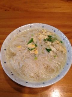 激旨!水炊きの残りスープの鶏そうめん-レシピのメイン写真