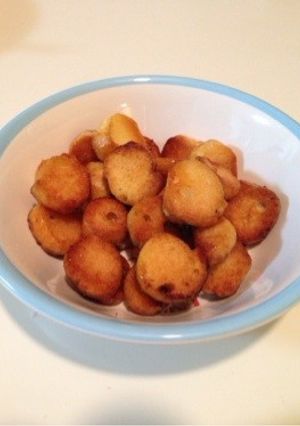 ☆簡単おやつお麩ラスク☆離乳食後期〜-レシピのメイン写真