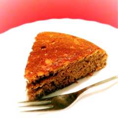 รูปของ ホットケーキミックス☆炊飯器ケーキ