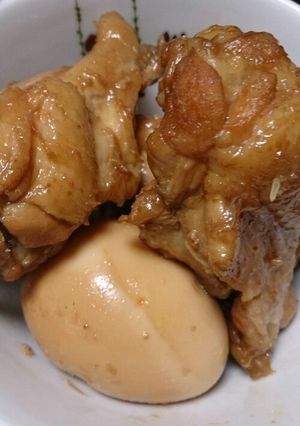 圧力鍋で簡単！時短！鳥手羽元のお酢煮-レシピのメイン写真