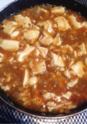 市販の素で麻婆豆腐-レシピのメイン写真