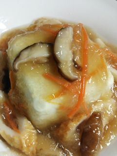 ★枝豆豆腐のみぞれあんかけ★-レシピのメイン写真