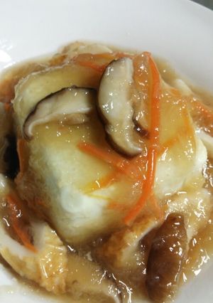 ★枝豆豆腐のみぞれあんかけ★-レシピのメイン写真