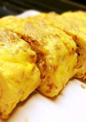 アレンジ*プチプチ美味しいゴマ入り卵焼き-レシピのメイン写真
