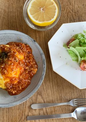 いつもの*ミートソース丼-レシピのメイン写真