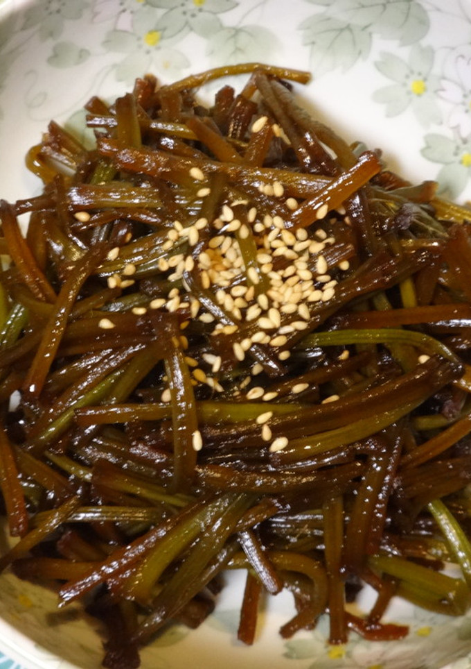 さつまいものつるの佃煮-レシピのメイン写真
