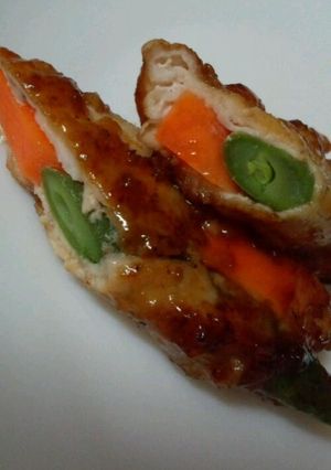 シンプル肉野菜巻き♪-レシピのメイン写真