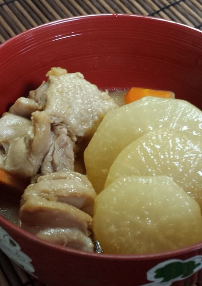 鶏と大根の炊いたん！-レシピのメイン写真
