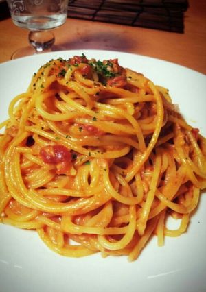 うちのトマトクリームパスタ～-レシピのメイン写真