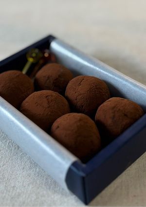 バレンタイン💕簡単すぎる生チョコトリフ-レシピのメイン写真