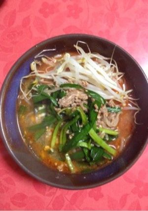 しらたきで低糖質こんにゃくラーメン　-レシピのメイン写真