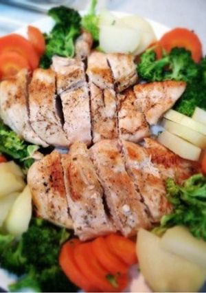 ボリューム満点チキン-レシピのメイン写真